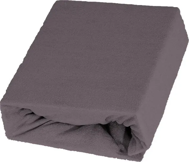 Prostěradlo froté Excellent antracit