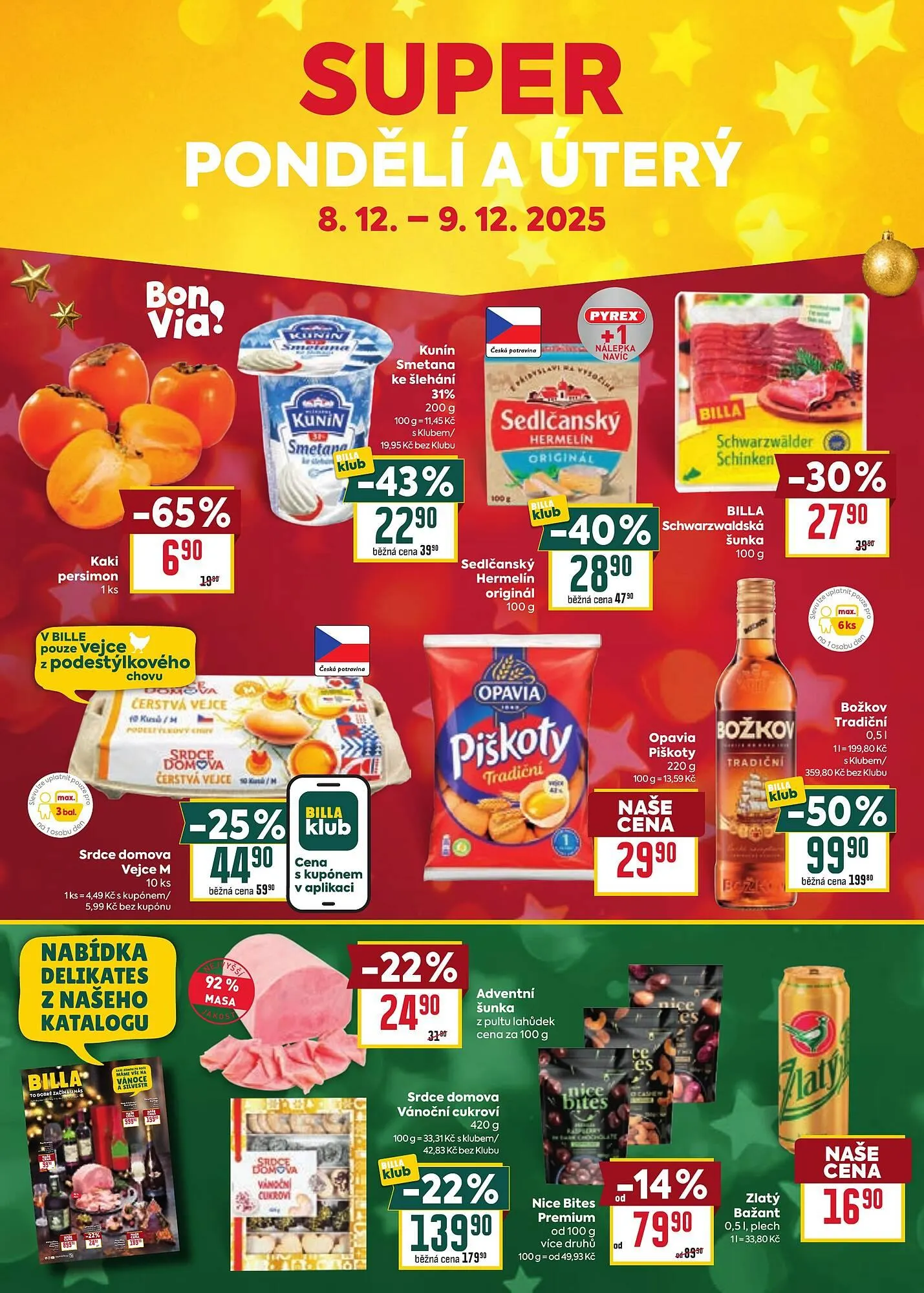 Billa leták - 3. prosince 9. prosince 2025 - Page 44