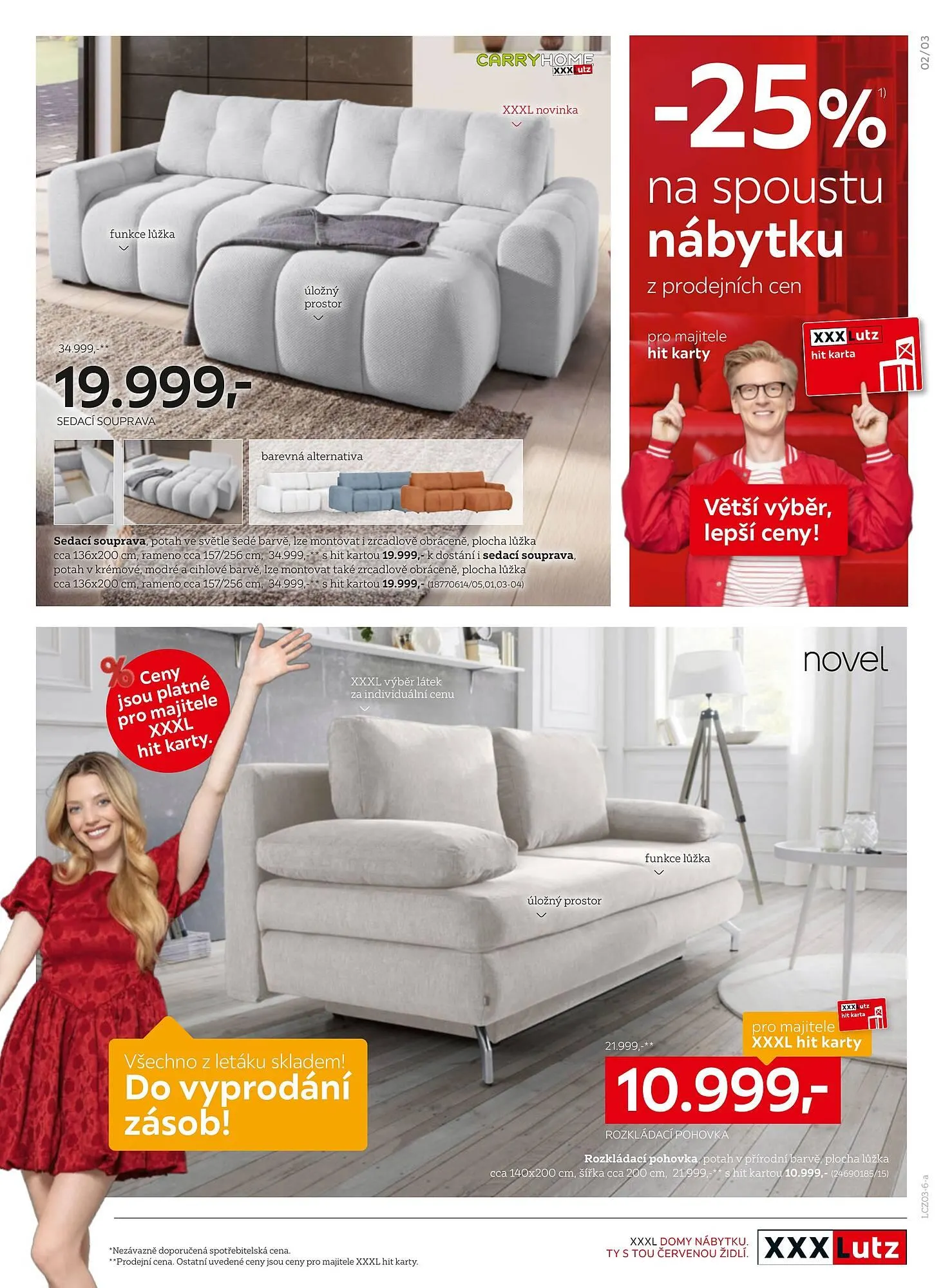 XXXLutz leták - 9. března 22. března 2026 - Page 3