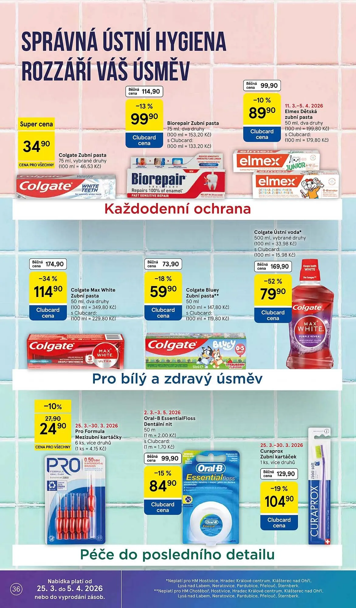 Tesco leták - 25. března 30. března 2026 - Page 36