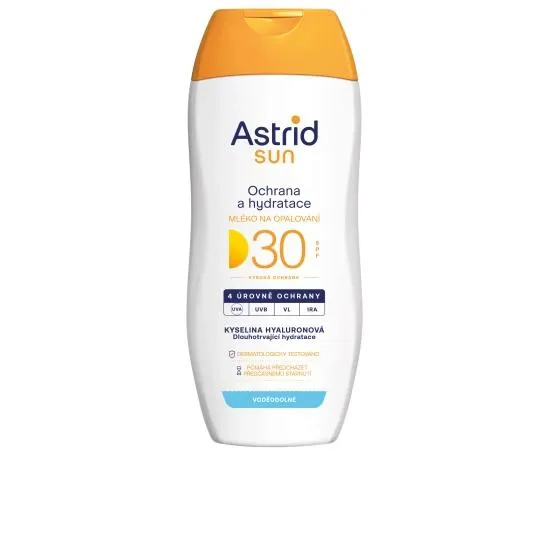 Astrid Sun OF 30 hydratační mléko na opalování, 200 ml