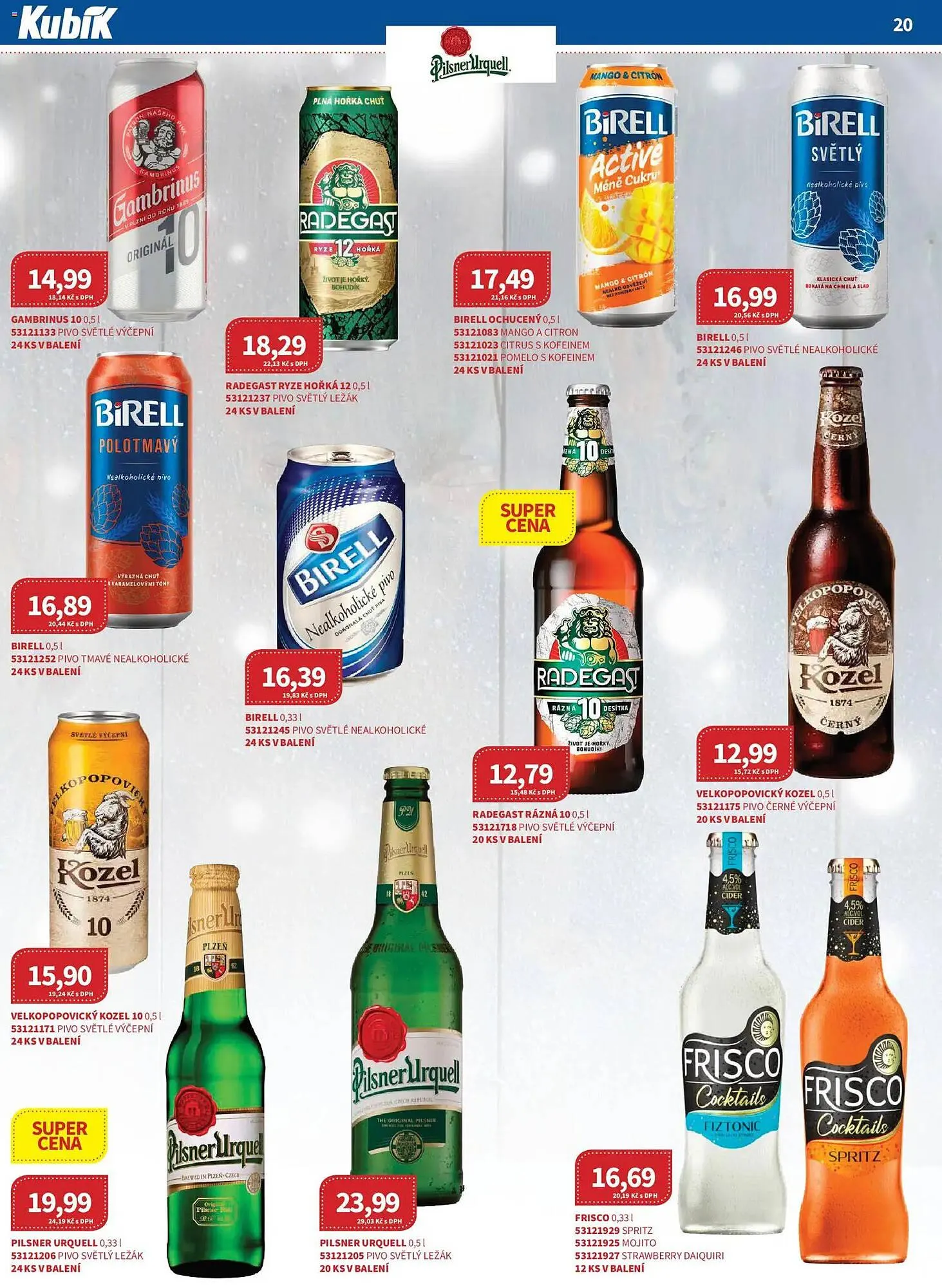 Kubík potraviny leták - 1. prosince 31. prosince 2025 - Page 20