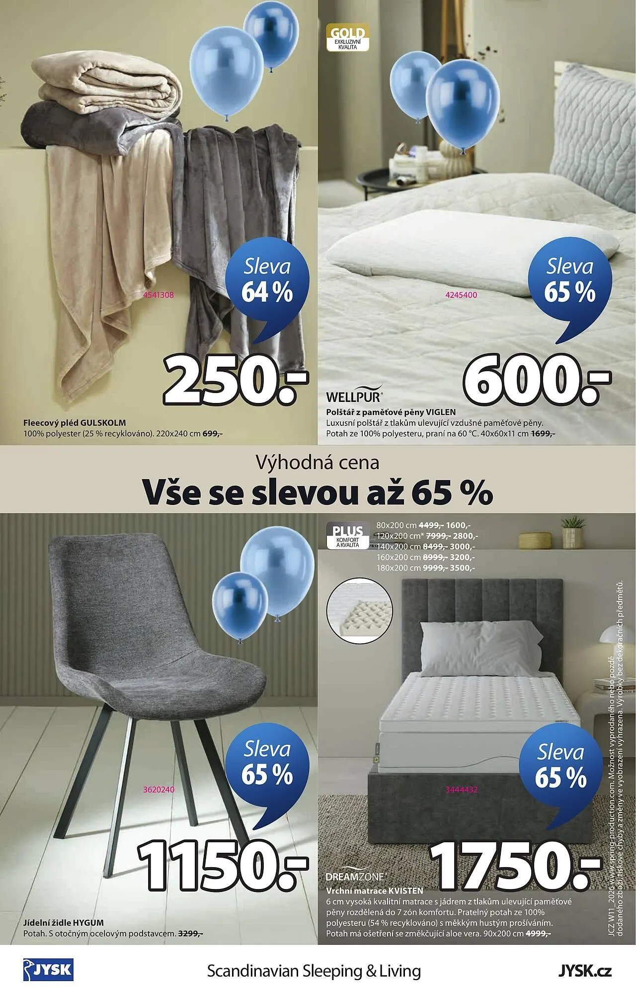 JYSK leták - 11. března 14. dubna 2026 - Page 16