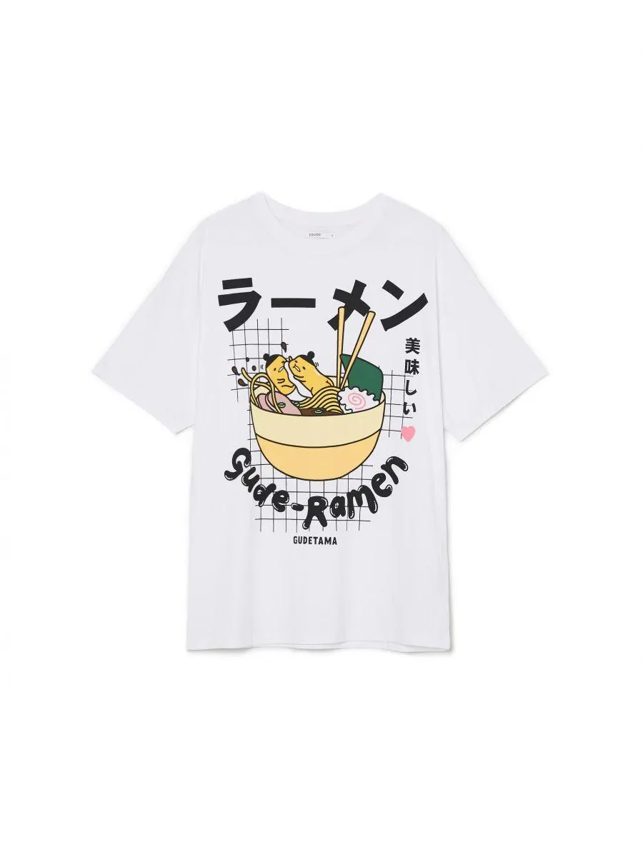 Tričko s potiskem Gudetama