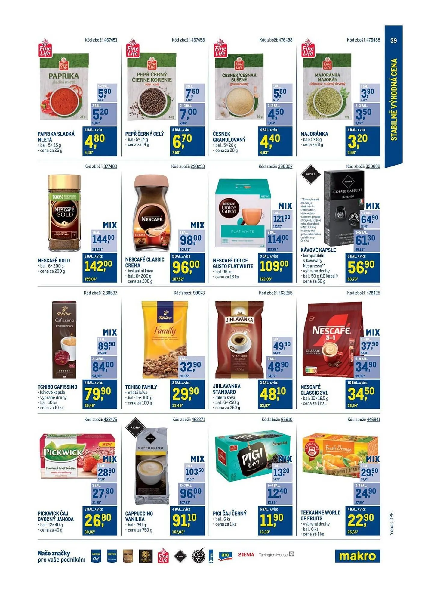 Makro leták - 20. listopadu 28. ledna 2025 - Page 39