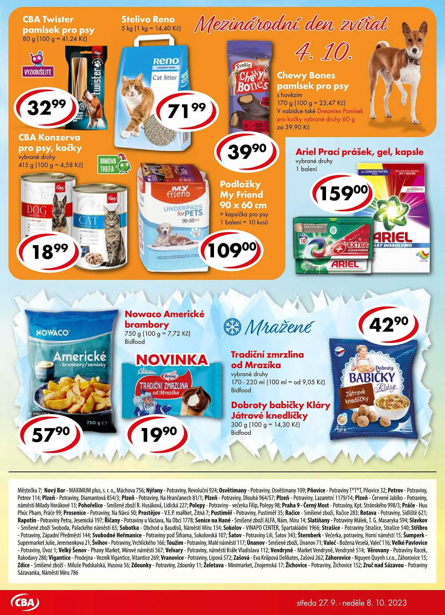 CBA leták - 27. září 8. října 2023 - Page 5