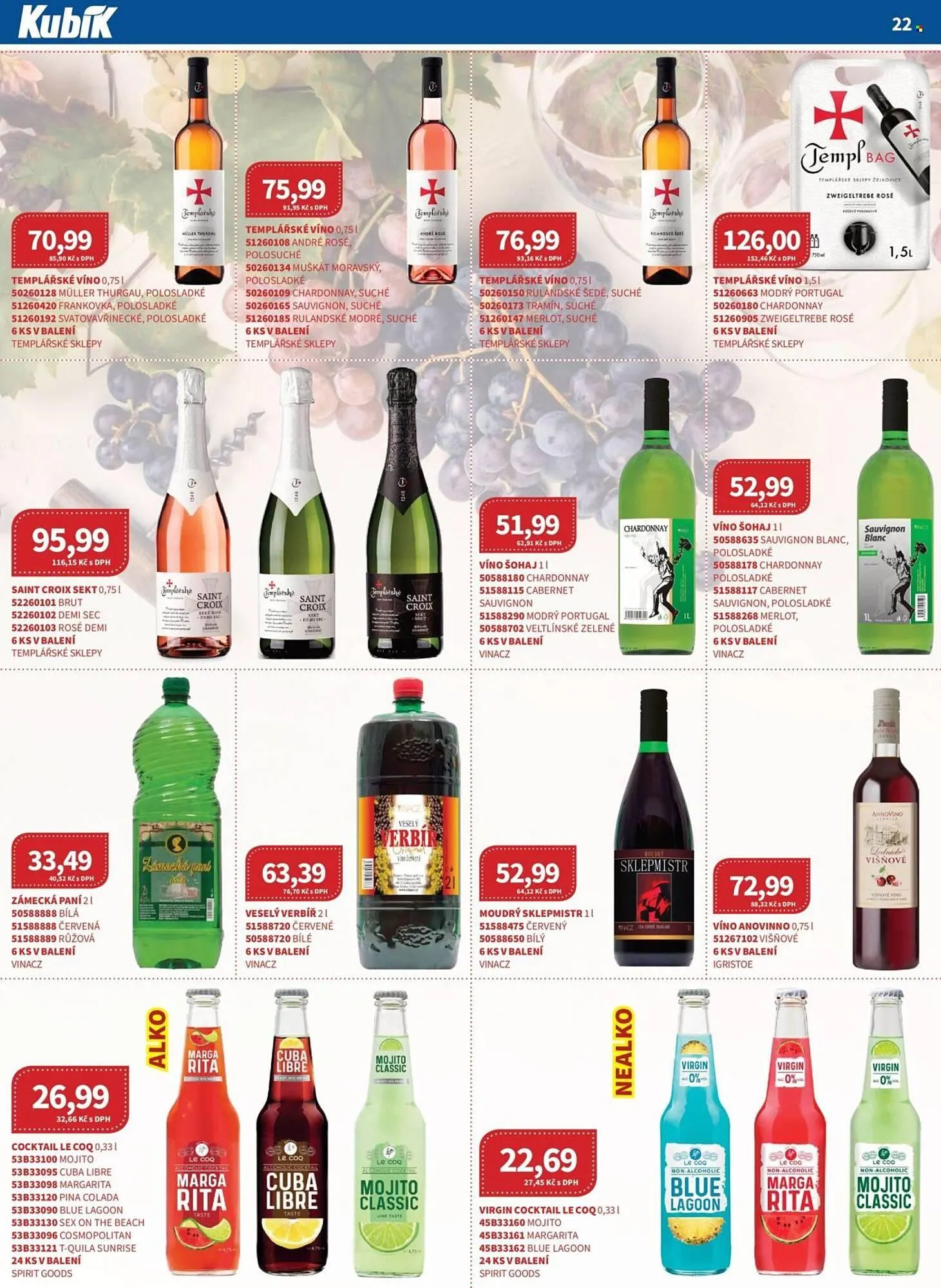 Kubík potraviny leták - 1. listopadu 30. listopadu 2025 - Page 22