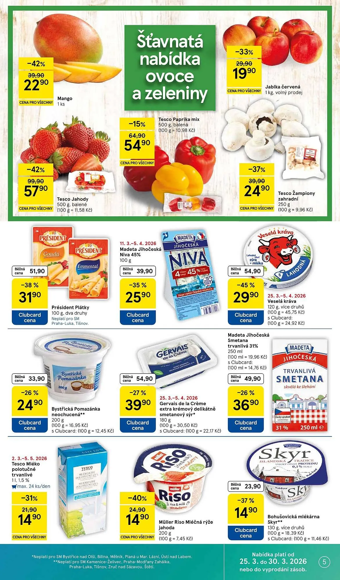 Tesco leták - 25. března 30. března 2026 - Page 5