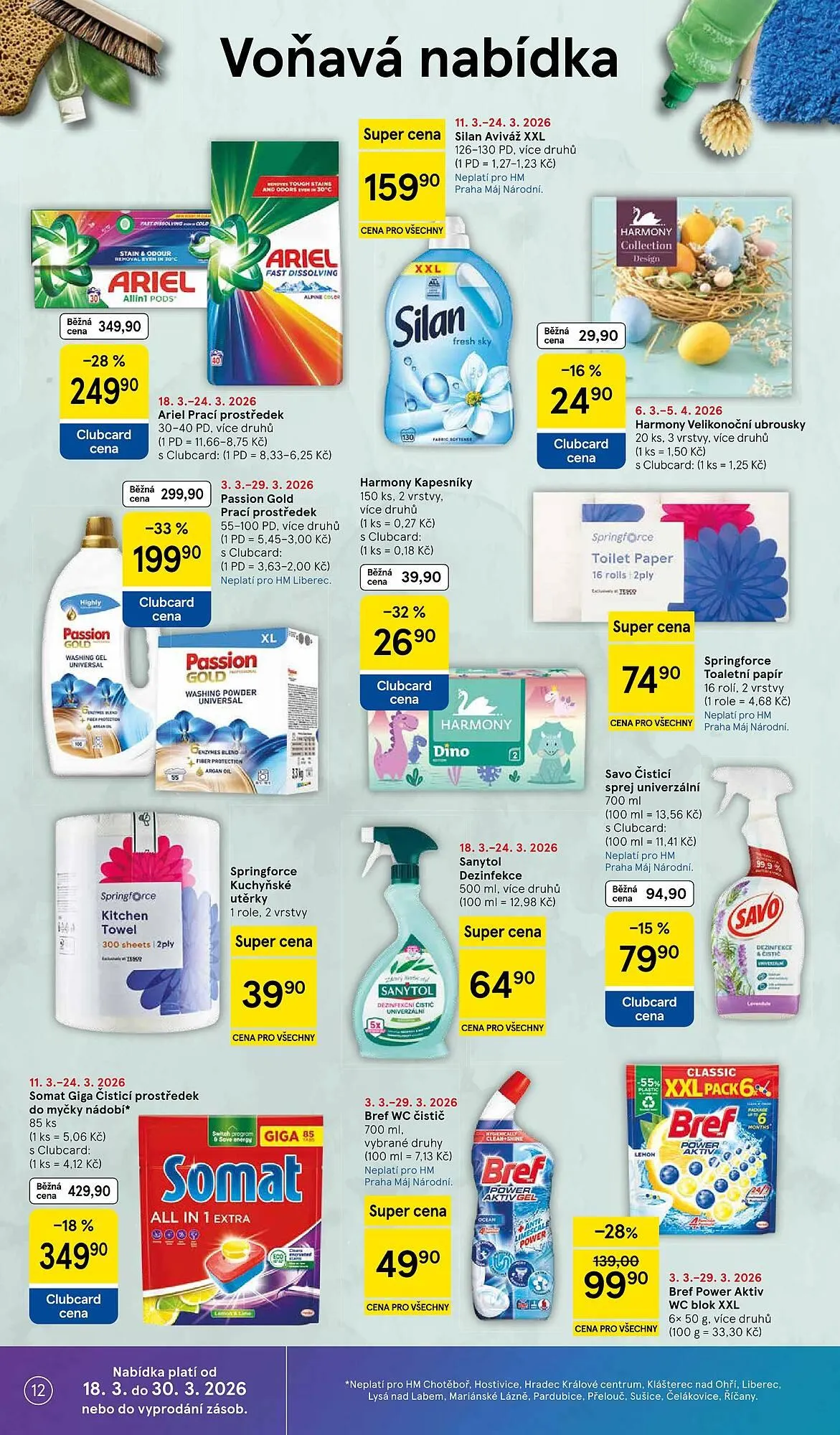 Tesco leták - 18. března 24. března 2026 - Page 12