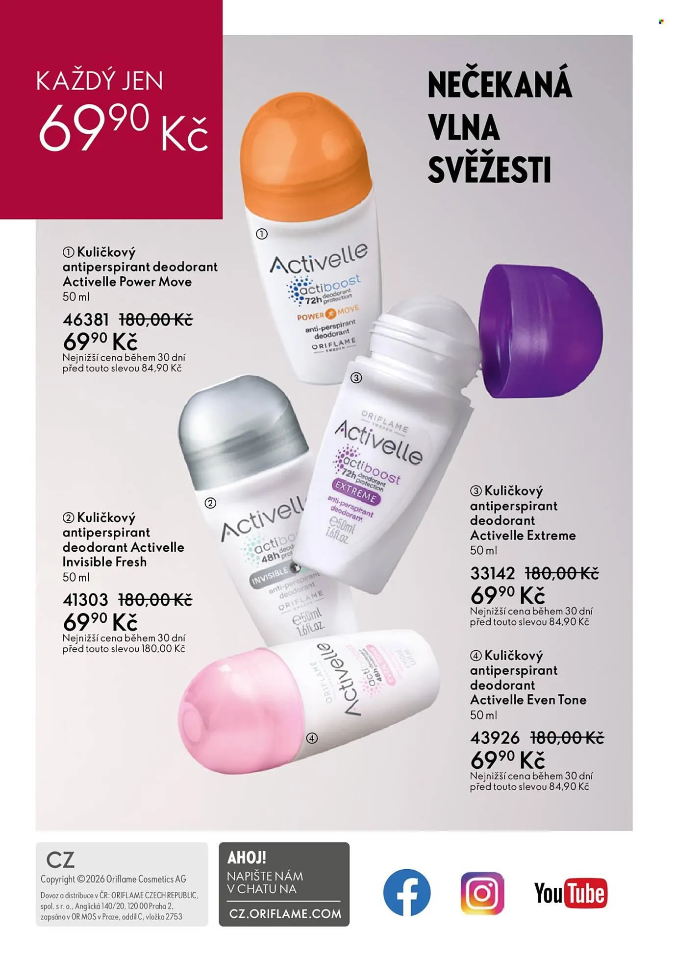 Oriflame leták - 4. března 24. března 2026 - Page 164