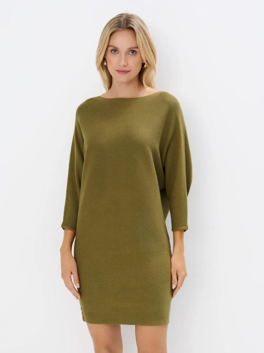 Úpletové mini šaty