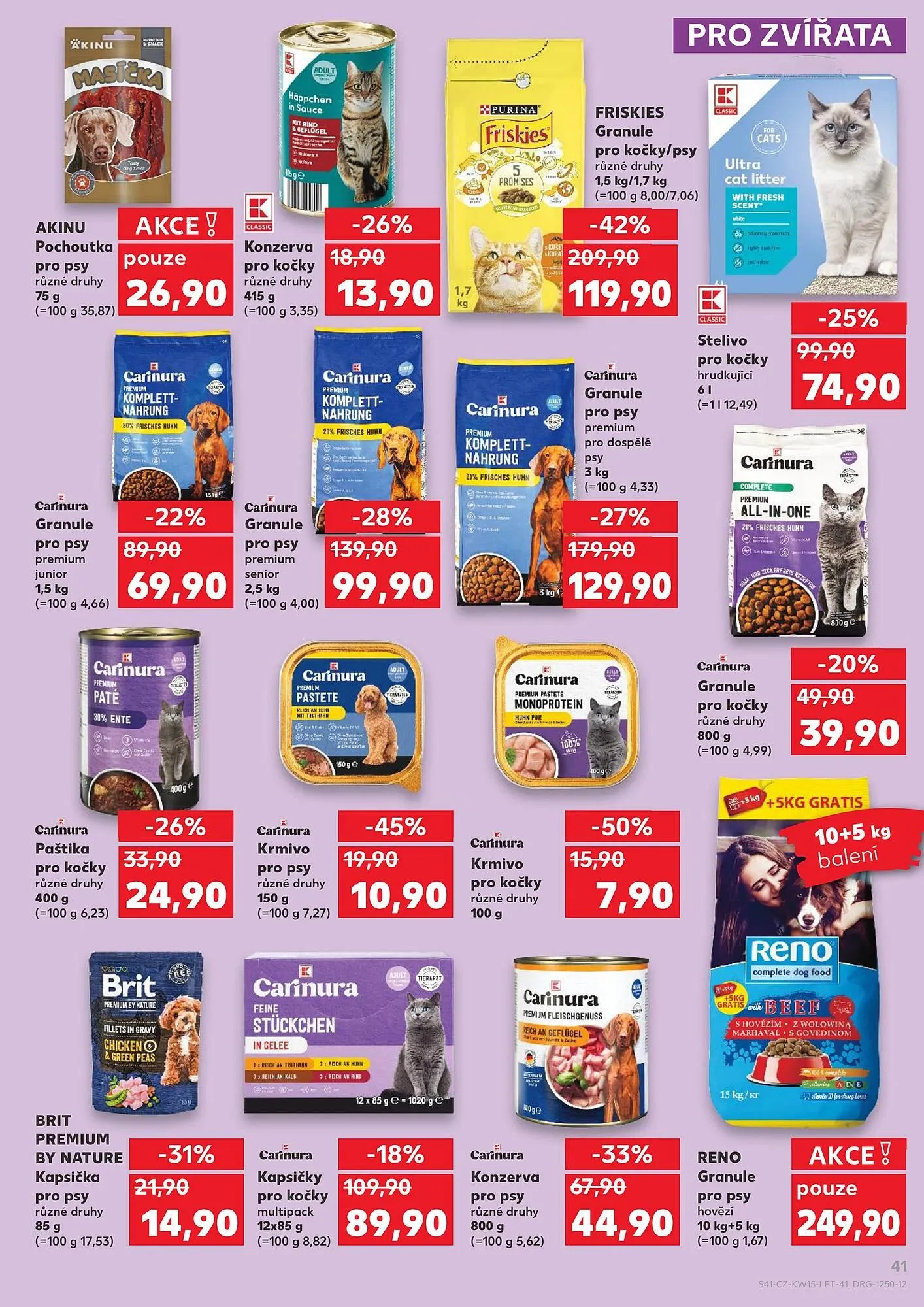 Kaufland leták - 8. dubna 14. dubna 2026 - Page 41