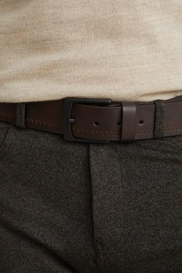 Pásek - imitace kůže