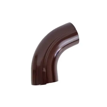 COVERNIT Koleno 250/80 svodu čokoládově hnědá RAL 8017, 72°/80 mm