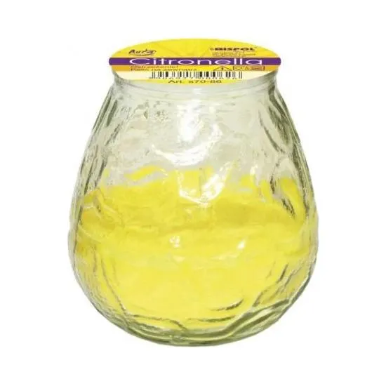 Bispol zahradní svíčka Citronella repelentní, 200 g