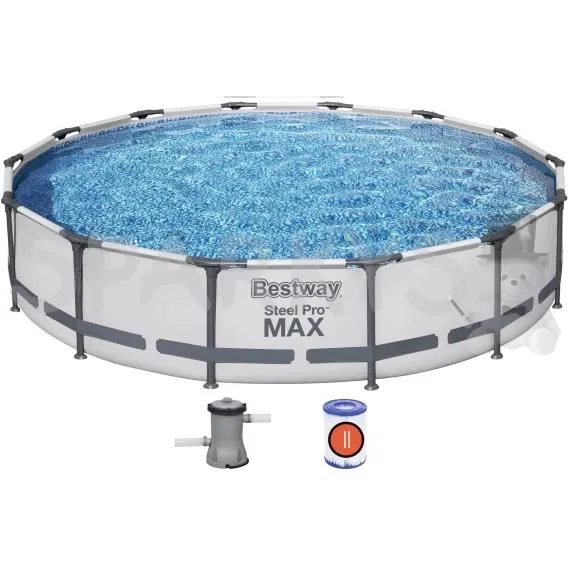 BESTWAY 56595 - Bazén s konstrukcí Steel Pro Max 427 x 84 cm + kartušová filtrace