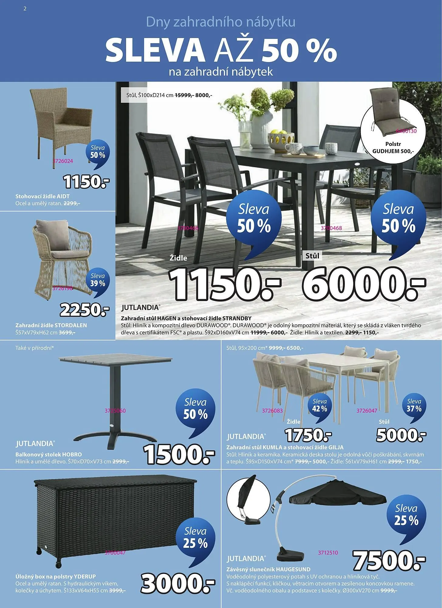 JYSK leták - 22. dubna 26. dubna 2026 - Page 2