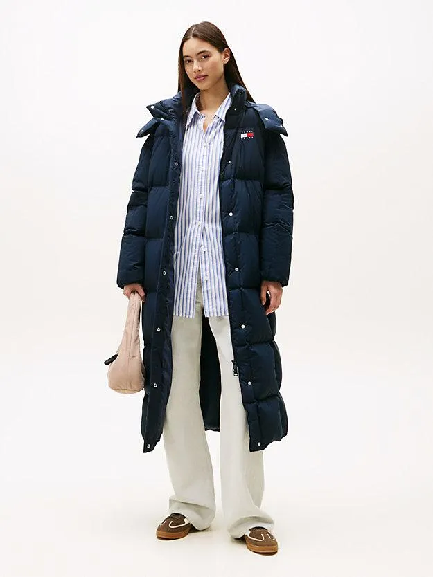 Water Repellent Longline Alaska Puffer Coat