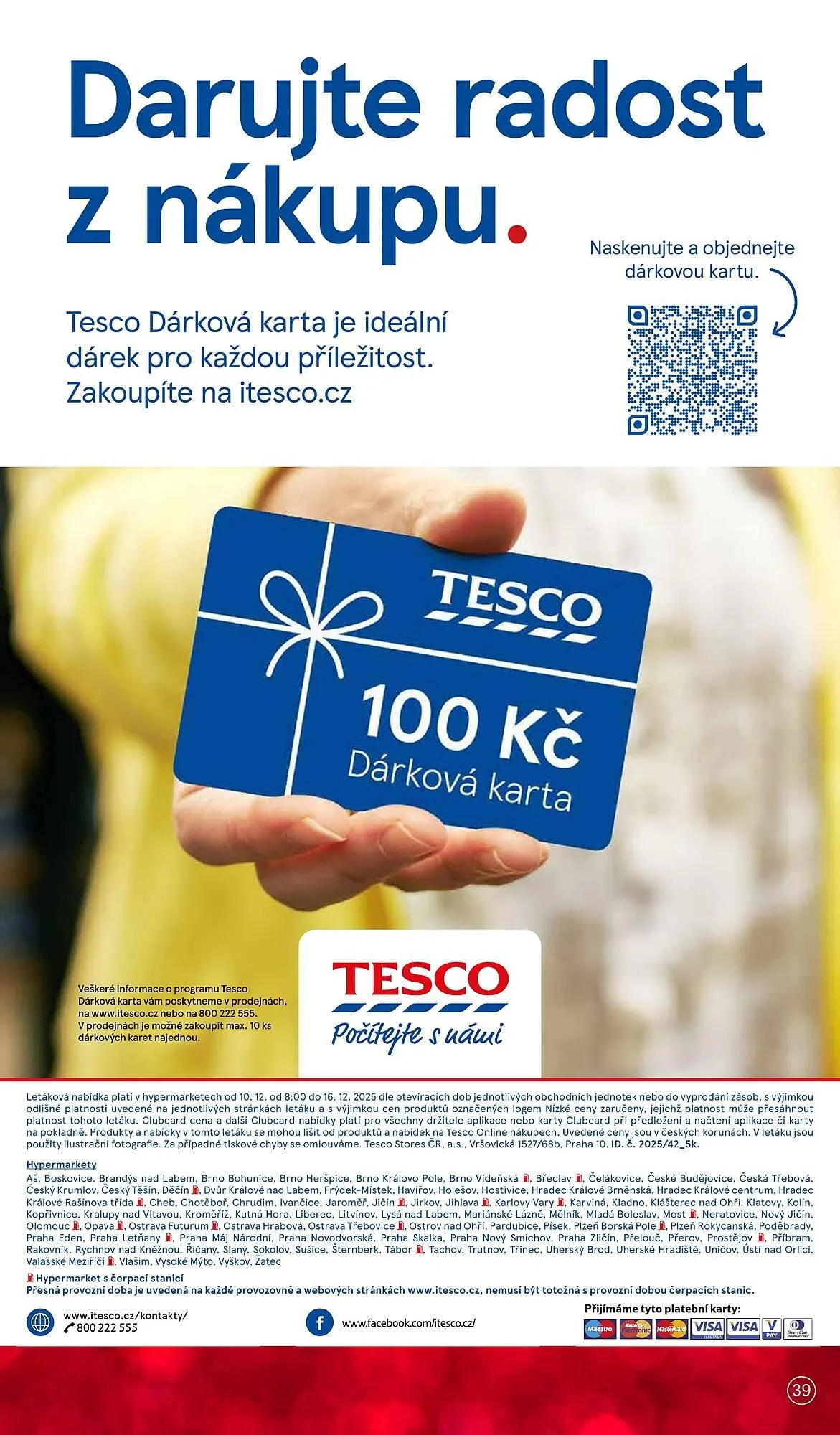 Tesco leták - 10. prosince 16. prosince 2025 - Page 39