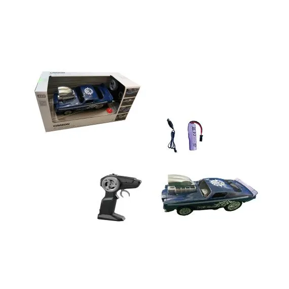 RC auto Drift modrá