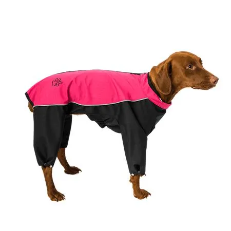 Obleček kombinéza Esmé černá-růžová 40cm