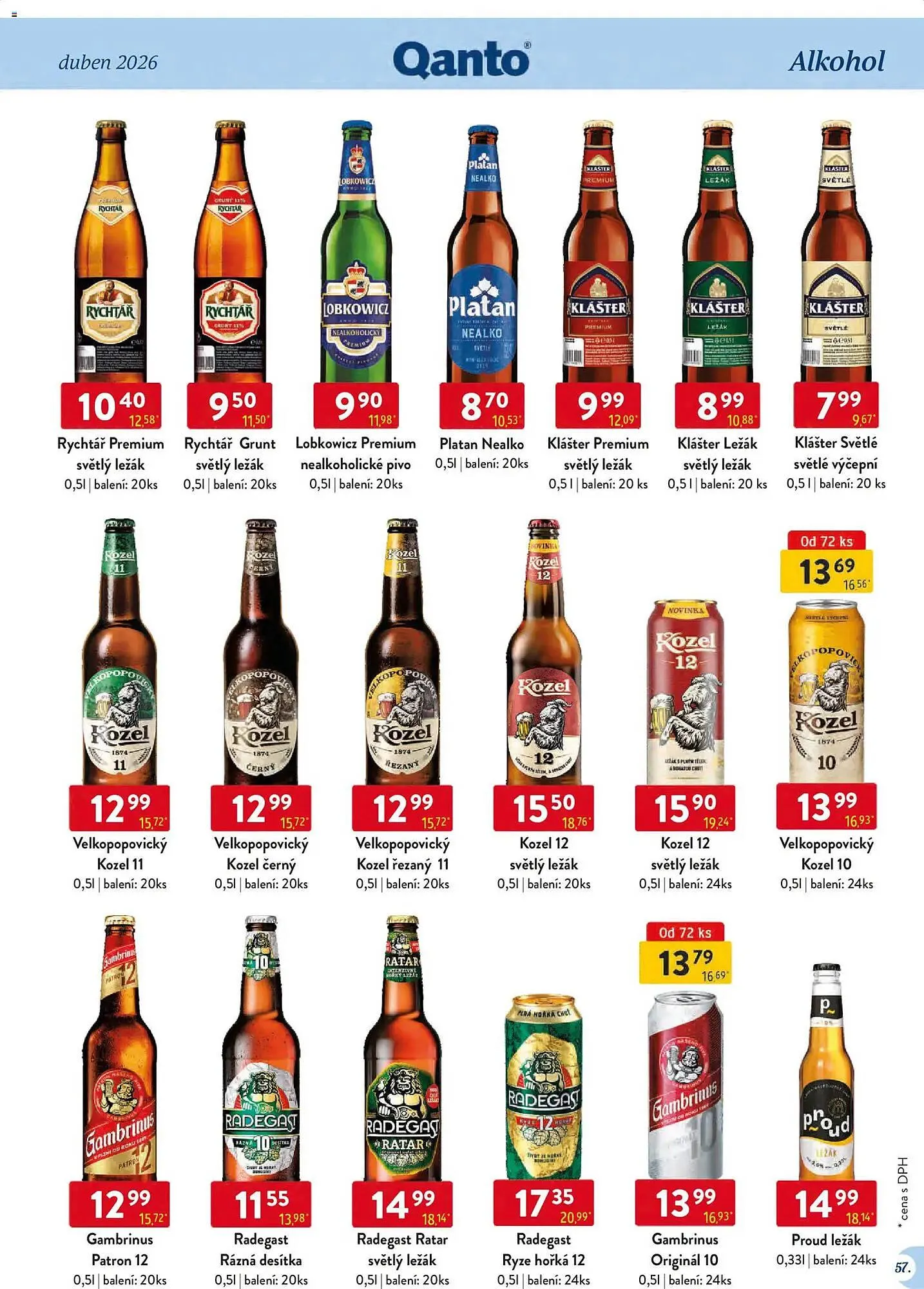 Astur&Qanto leták - 1. dubna 30. dubna 2026 - Page 57