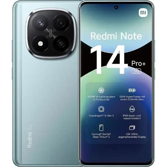 Xiaomi Redmi Note 14 Pro+ 5G 8GB/256G Blue