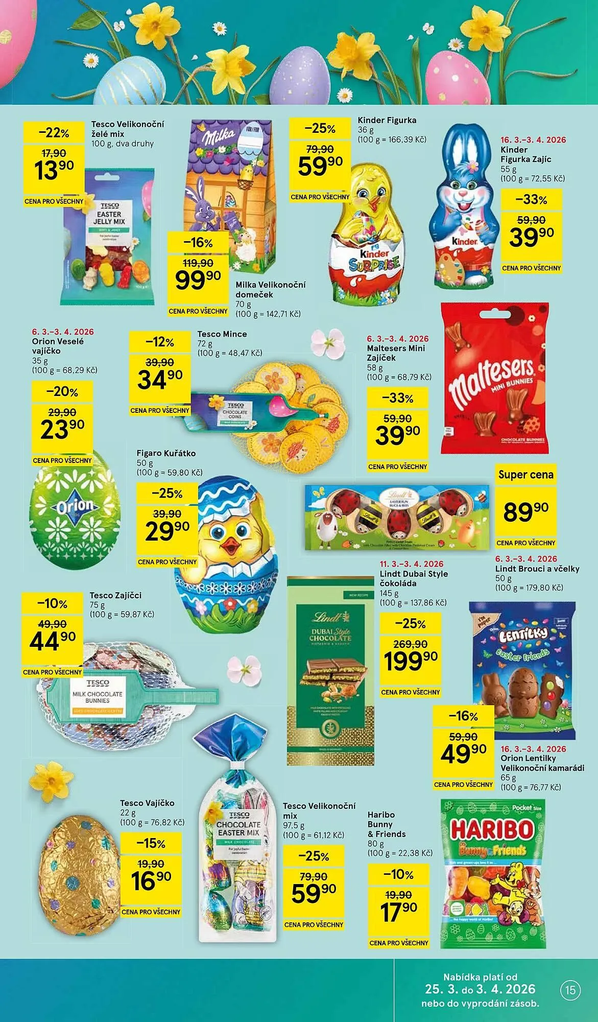 Tesco leták - 25. března 30. března 2026 - Page 15
