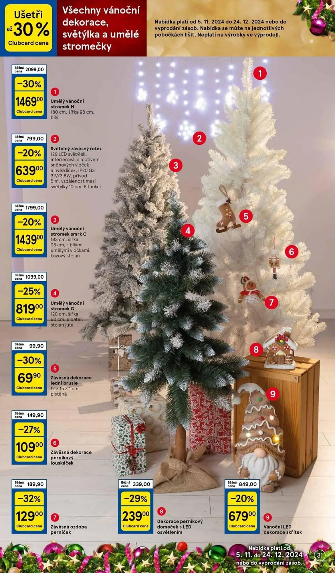 Tesco leták - 26. listopadu 24. prosince 2024 - Page 31