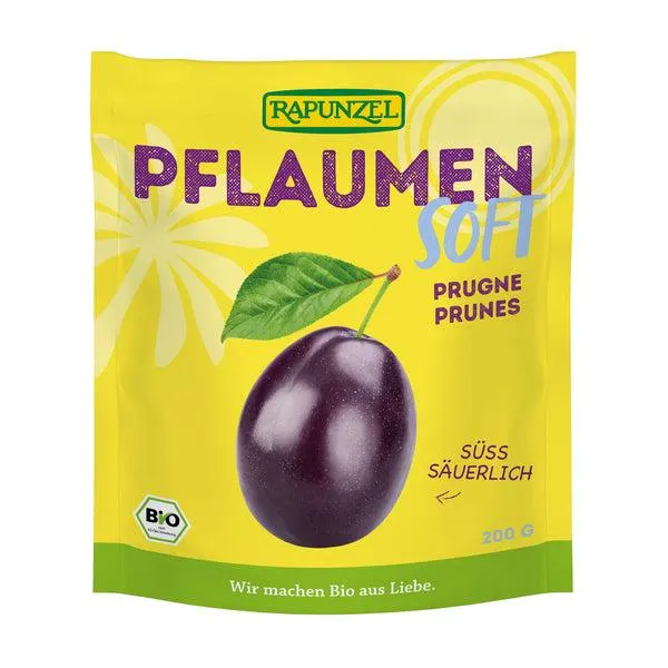 Švestky měkké sušené 200 g BIO RAPUNZEL