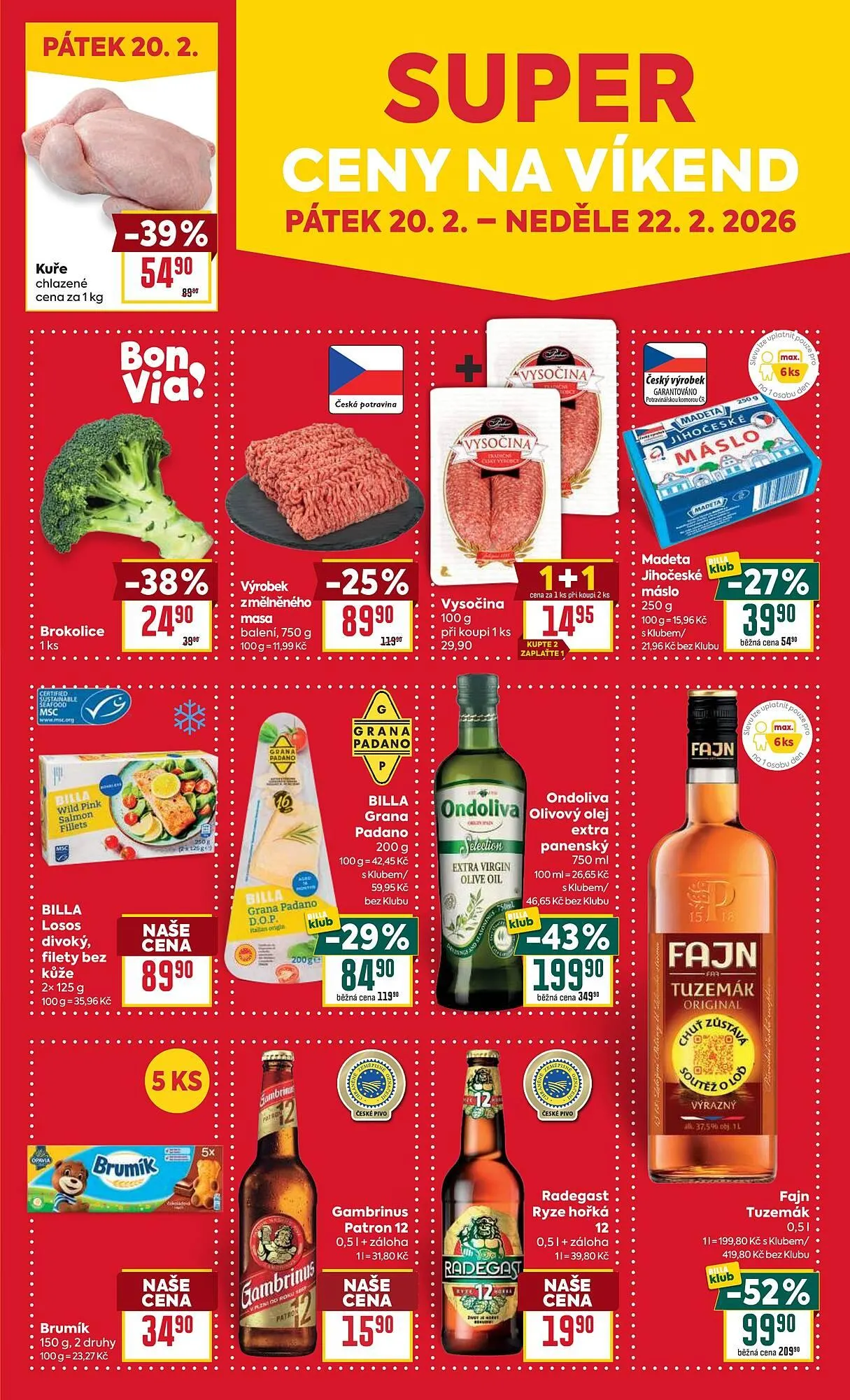 Billa leták - 18. února 24. února 2026 - Page 29