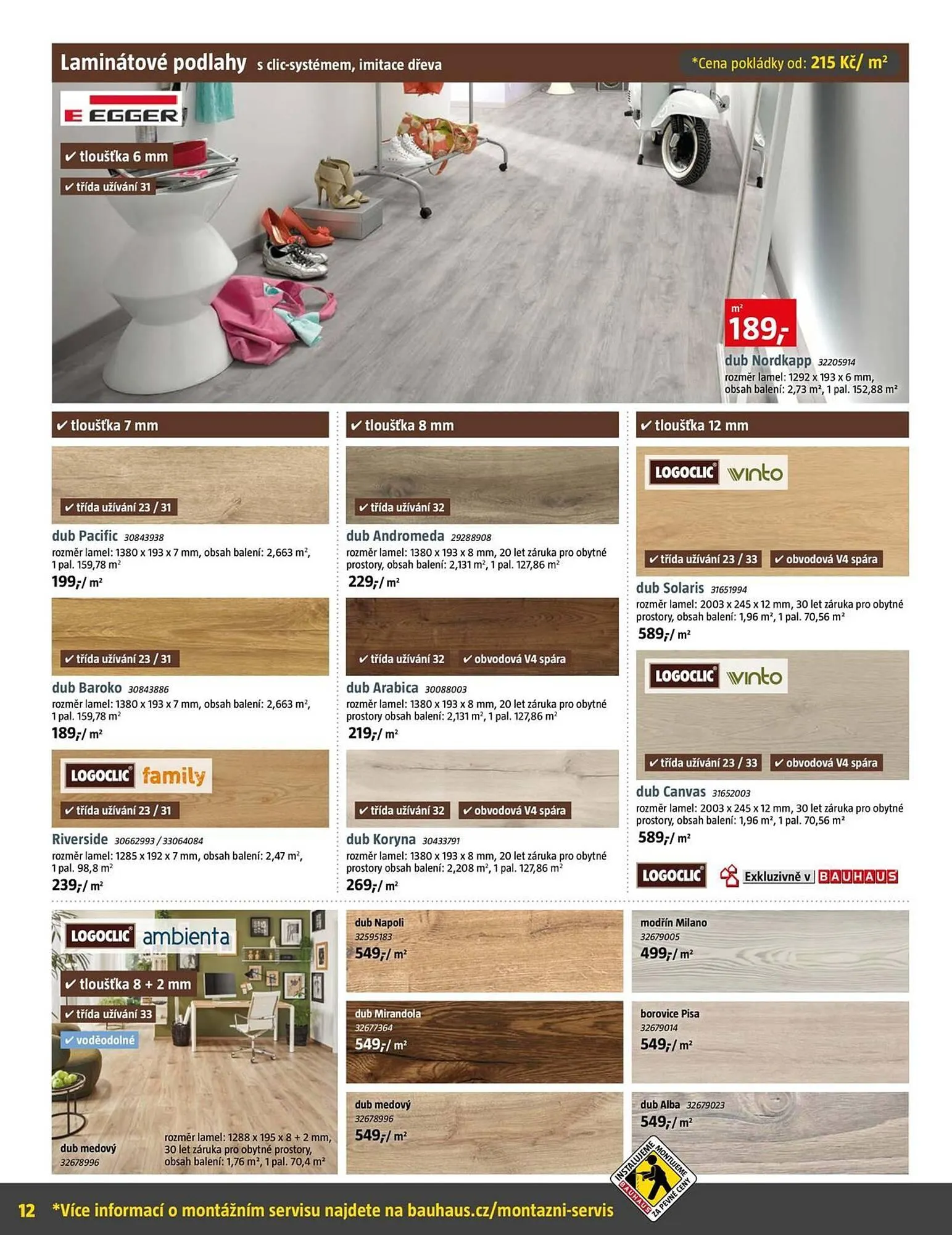 Bauhaus leták - 31. října 4. prosince 2025 - Page 12