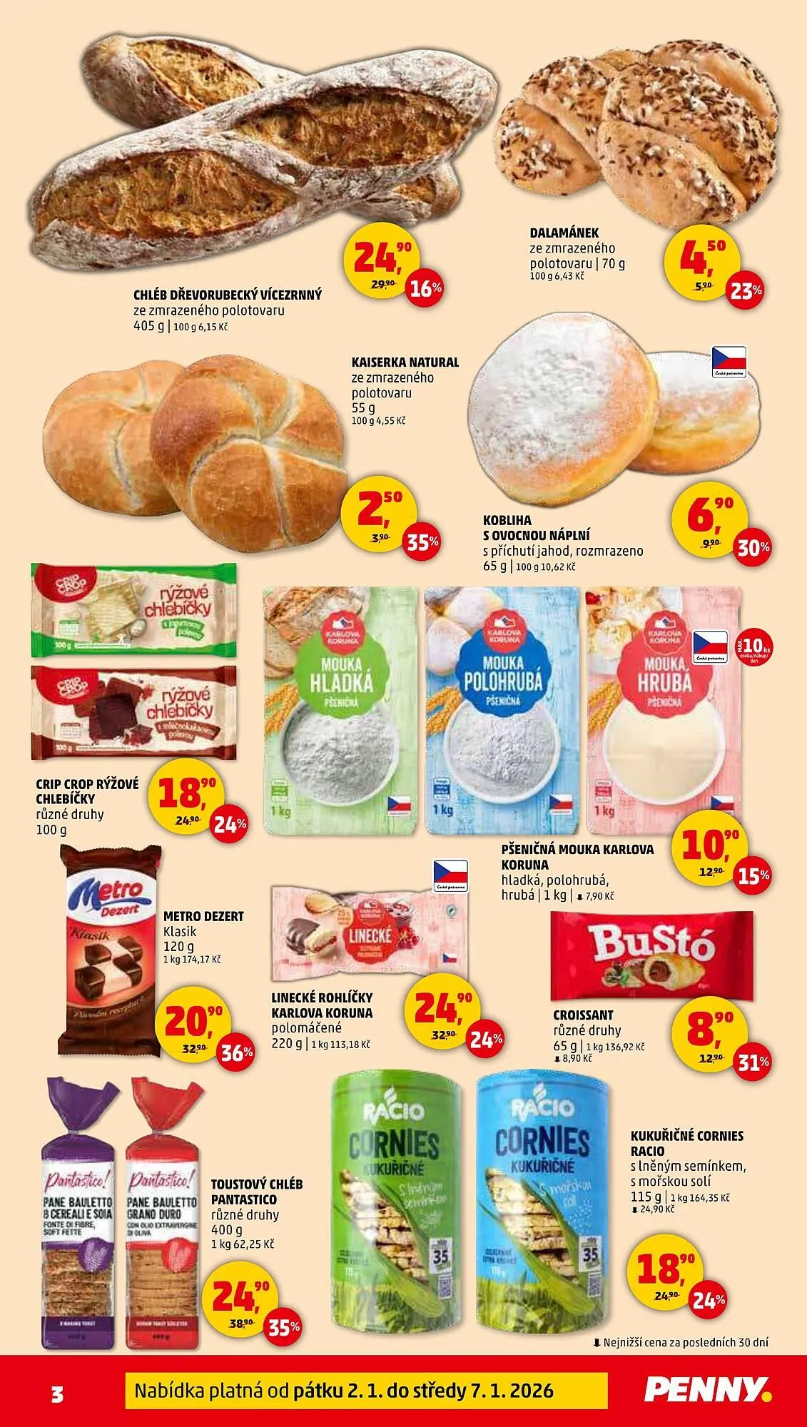 Penny Market leták - 2. ledna 7. ledna 2026 - Page 3