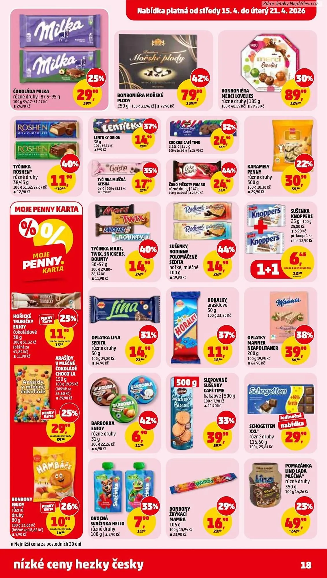 Penny Market leták - 15. dubna 21. dubna 2026 - Page 18