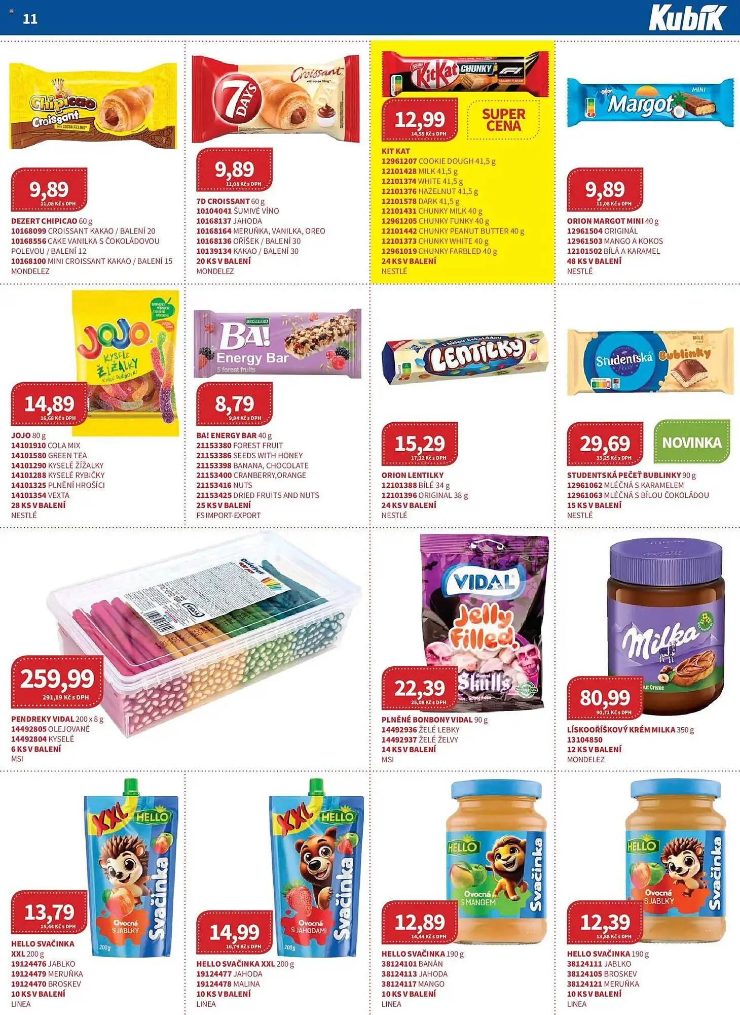 Kubík potraviny leták - 1. dubna 30. dubna 2026 - Page 11