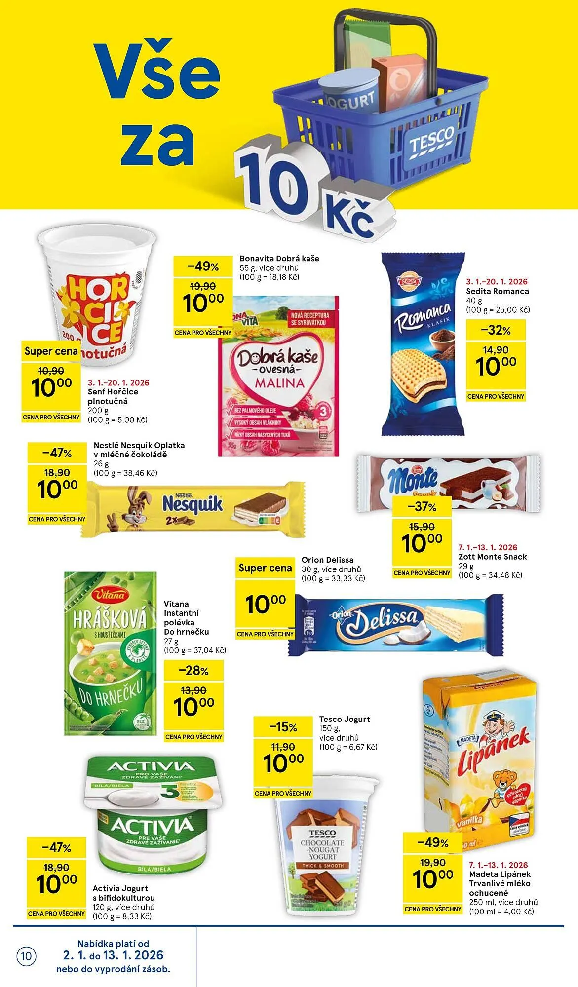Tesco leták - 7. ledna 13. ledna 2026 - Page 10