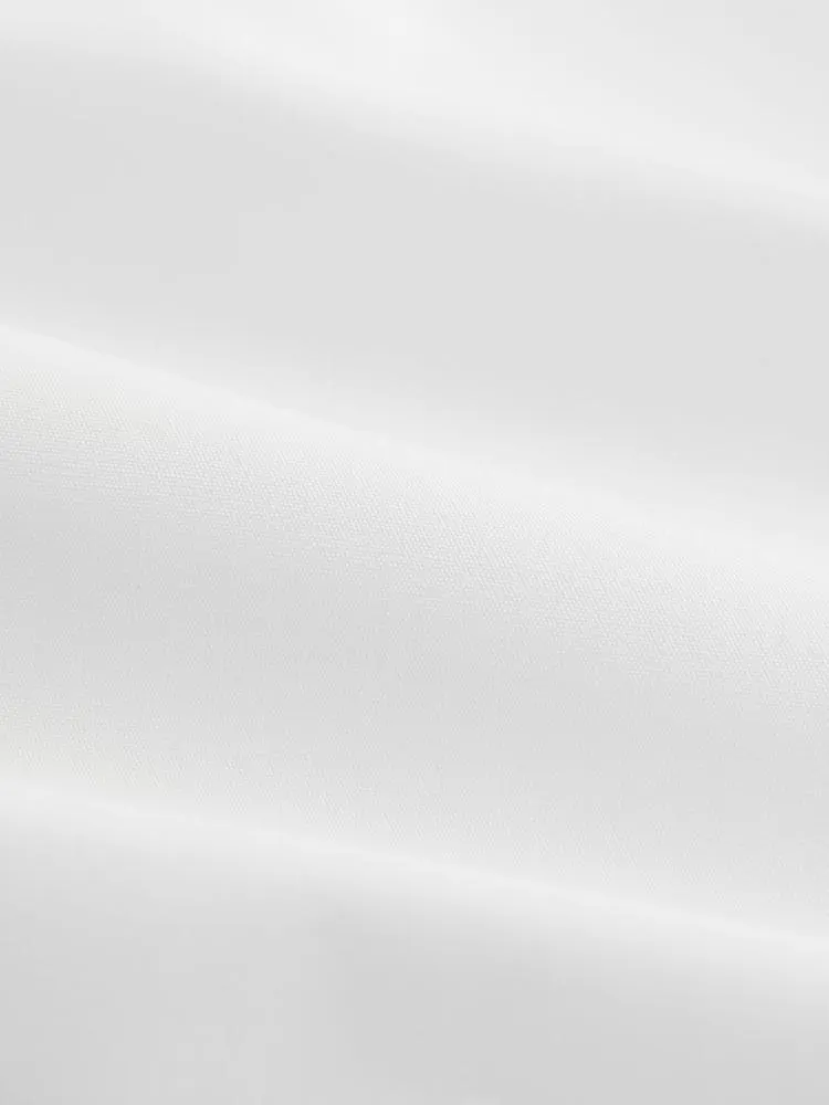 Bílá - Slim Fit - Sada 3 elegantních košil se snadnou péčí a jednoduchými manžetami