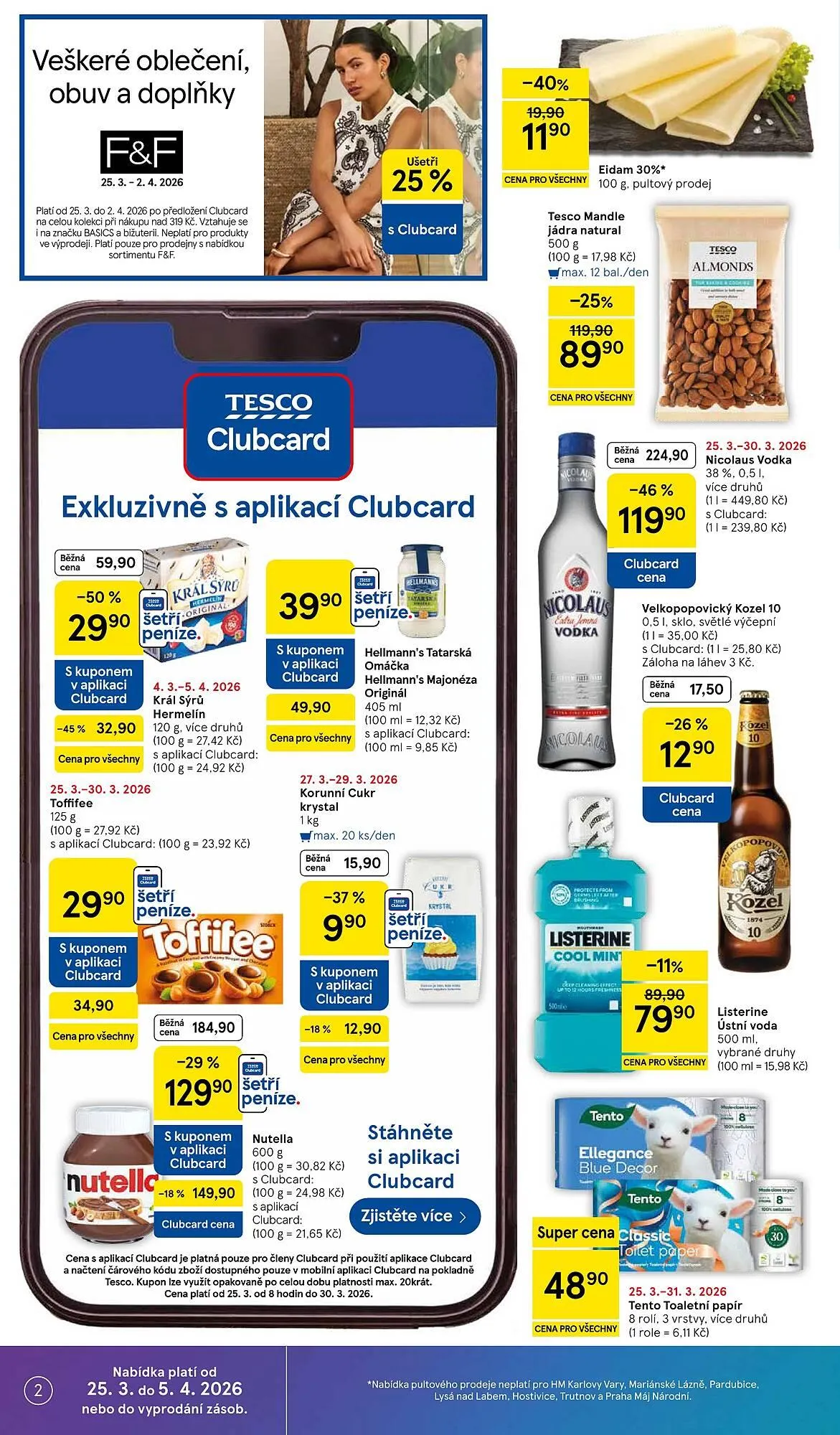 Tesco leták - 25. března 30. března 2026 - Page 2
