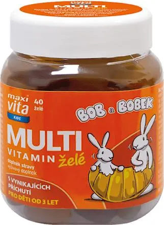 multivitaminy v želé, 40 ks