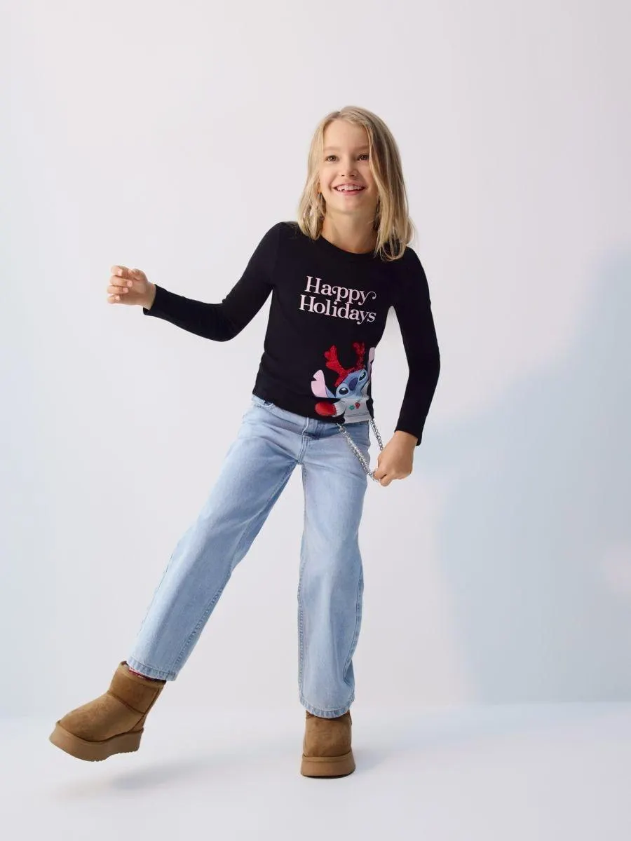 Vánoční top Lilo a Stitch