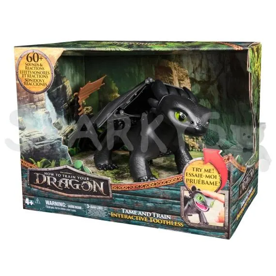 Jak vycvičit draka Interaktivní Bezzubka s mnoha funkcemi