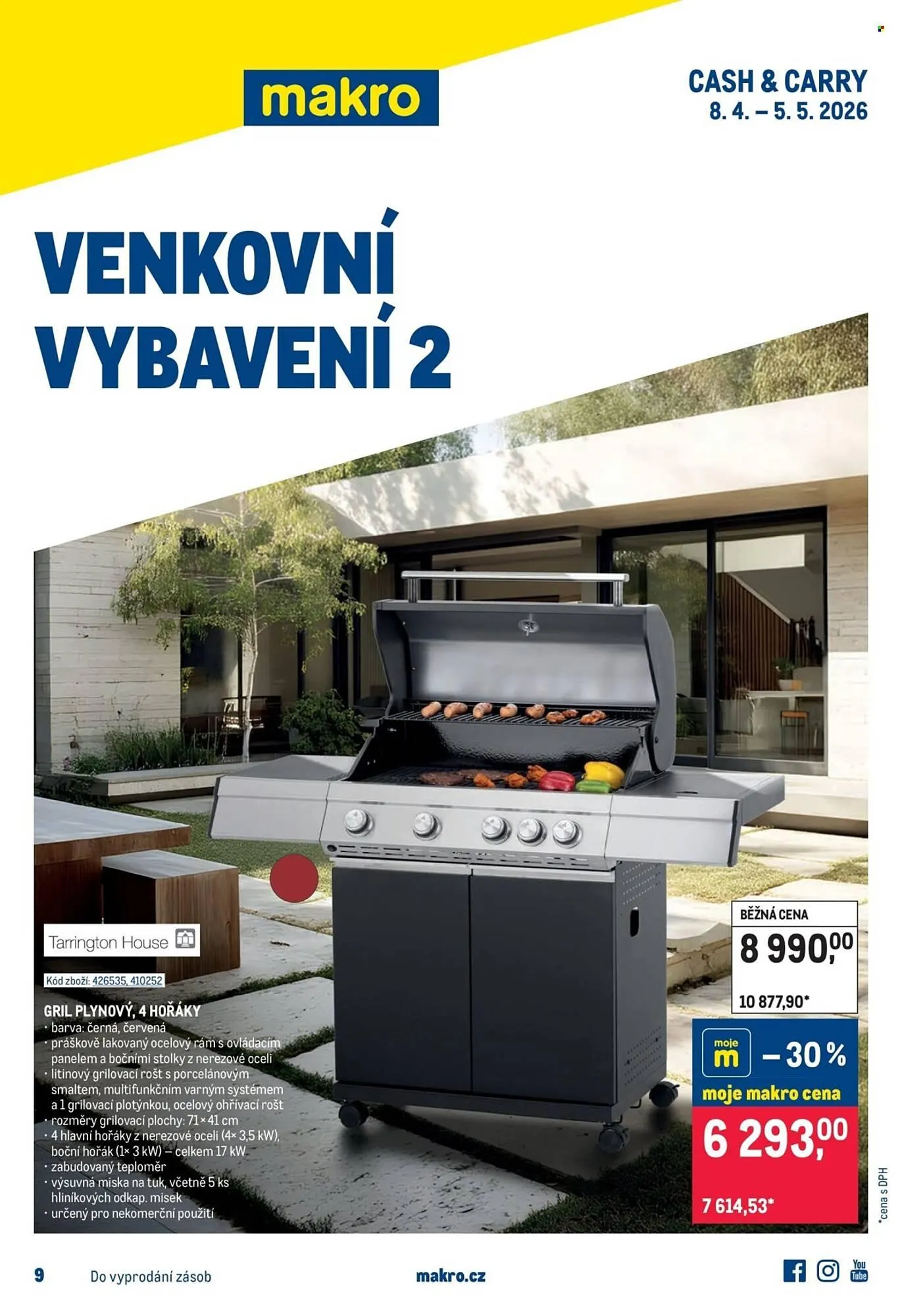 Makro leták - 8. dubna 5. května 2026 - Page 1