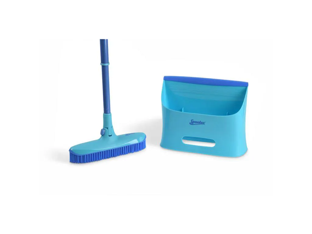 Spontex Catch and Clean úklidový set smeták s lopatkou