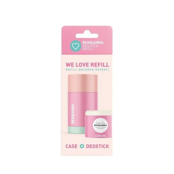 Ben & Anna Tuhý deodorant se znovupoužitelným aplikátorem (40 g) - Love Me