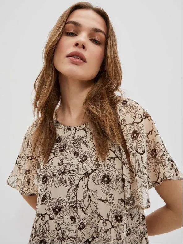 Dámské květované šaty Moodo