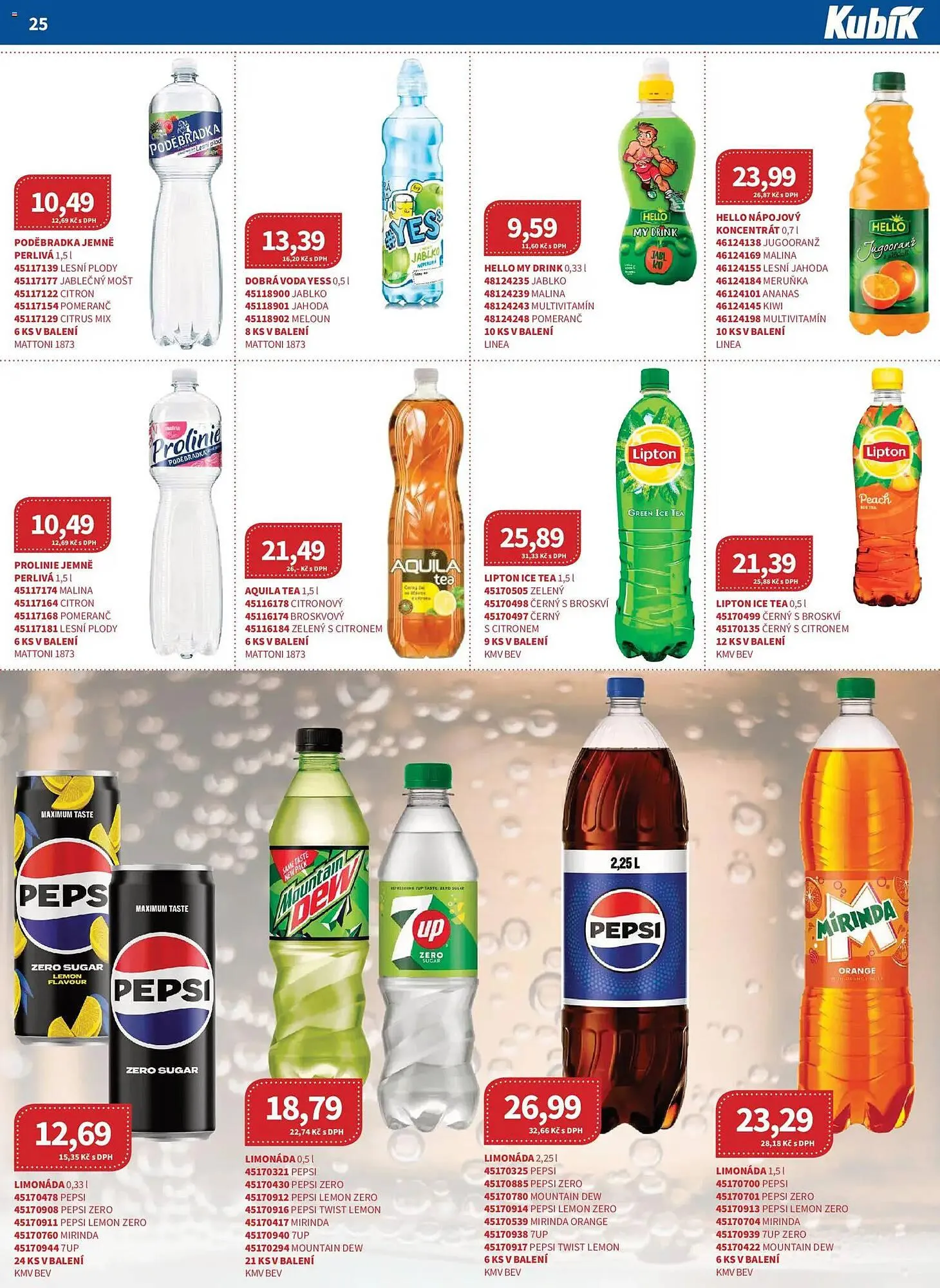 Kubík potraviny leták - 1. března 31. března 2026 - Page 25