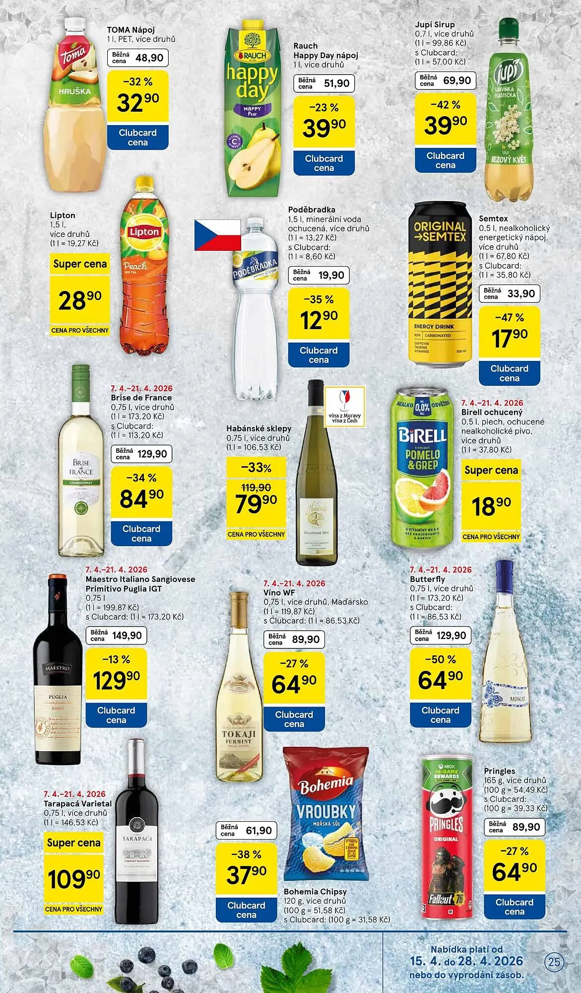Tesco leták - 15. dubna 21. dubna 2026 - Page 25