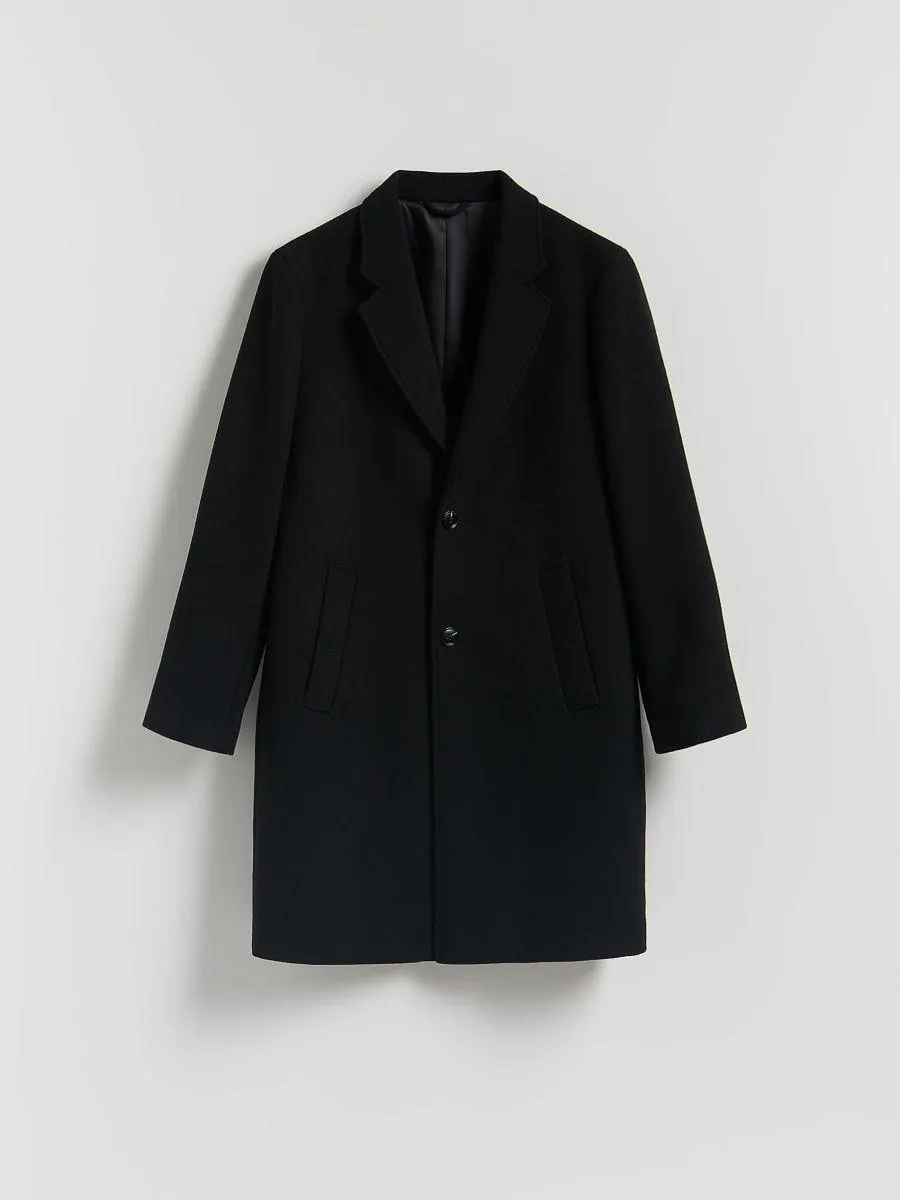 Kabát s příměsí vlny