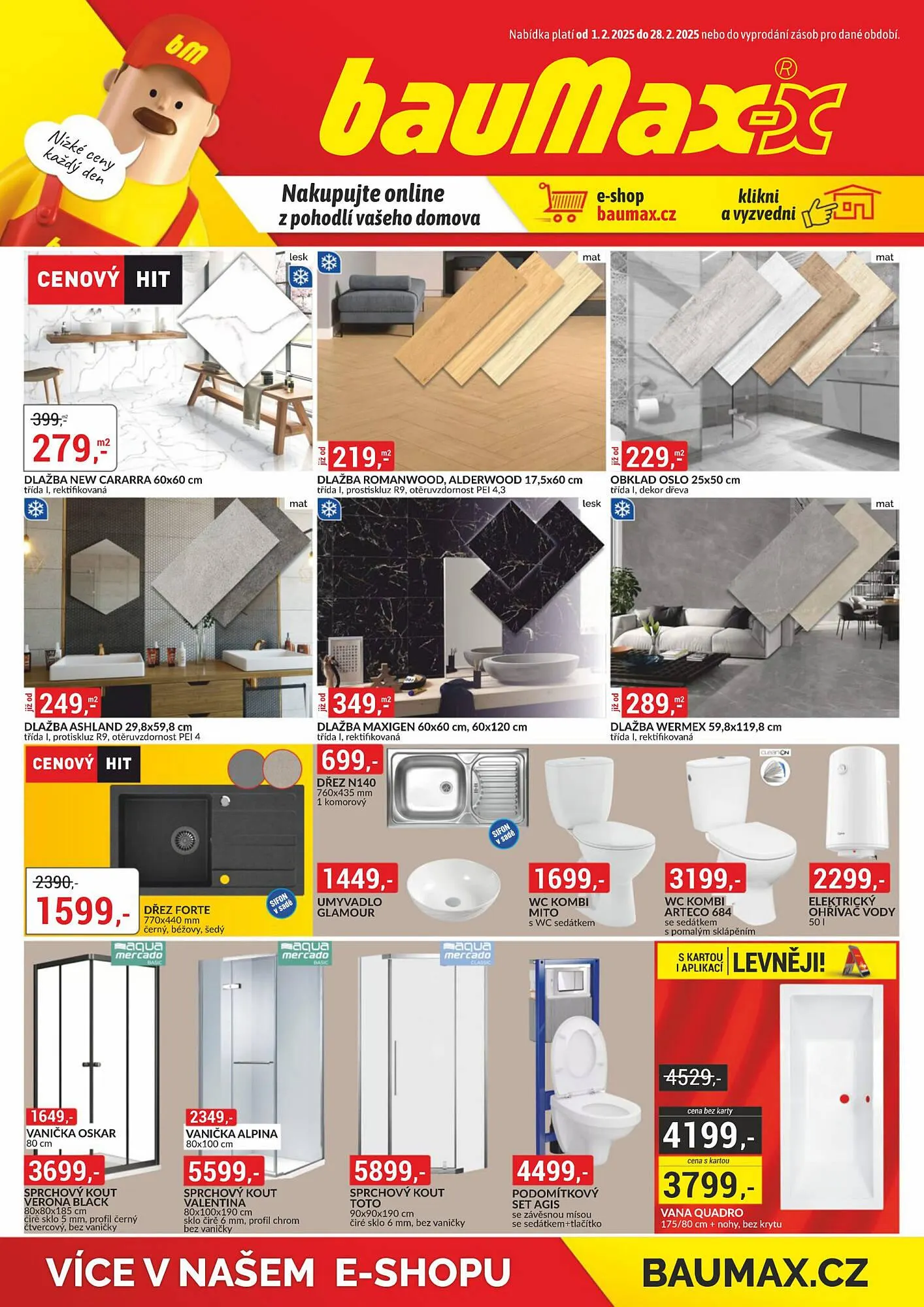 Baumax leták - 1. února 28. února 2025 - Page 1