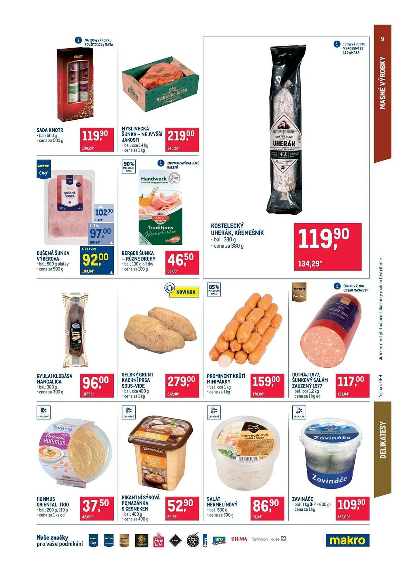 Makro leták - 20. listopadu 3. prosince 2024 - Page 9